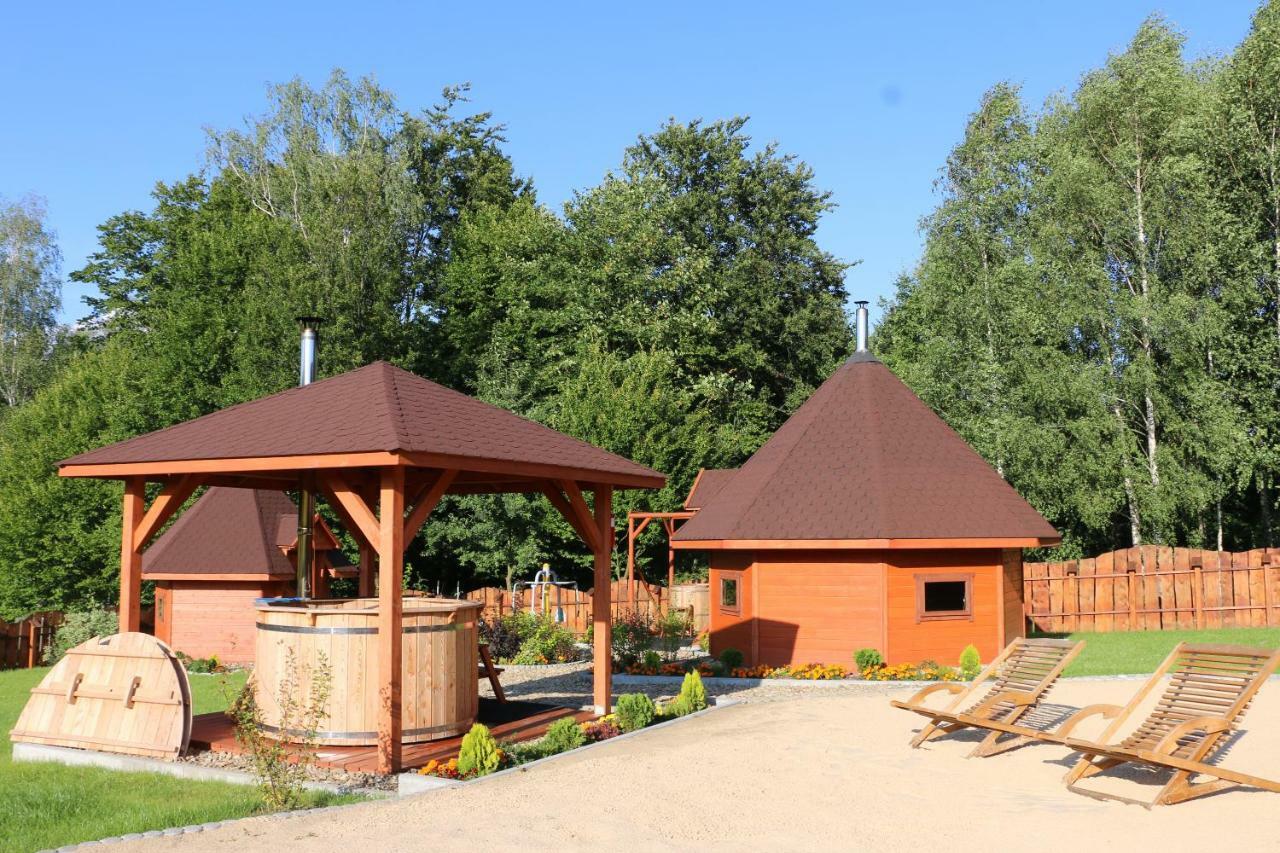 Siedlisko Carownica Family & Wellness Villa Lechów Exteriör bild